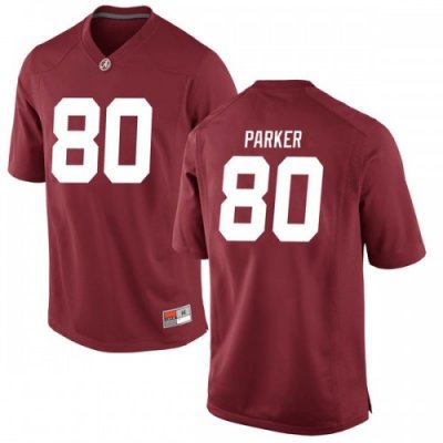 Youth Alabama Crimson Tide #80 Michael Parker Crimson Game NCAA College Football Jersey 2403PDVM4